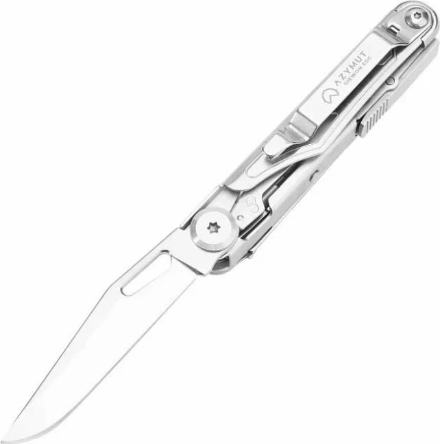 Multitool Azymut, për turizëm, argjendtë