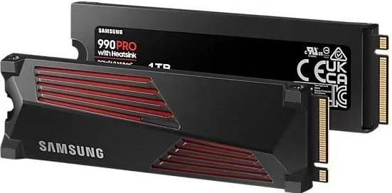 Disk SSD Samsung 990 Pro Heatsink, 1TB
