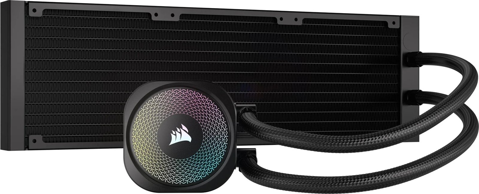 Ftohës ajri për procesor Corsair NAUTILUS 360 RS ARGB, i zi