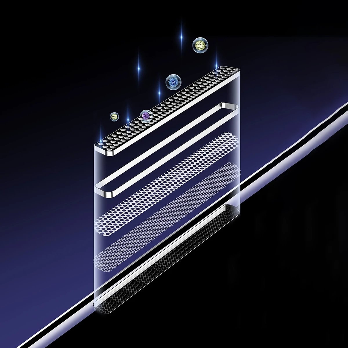 Set xham i temperuar Baseus për iPhone 14 Pro Max, 2 copë, 0.3mm, Transparent