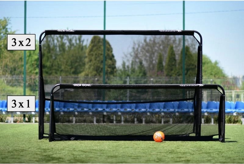 Rrjetë Porte Yakimasport Giza për Futboll, e Zezë