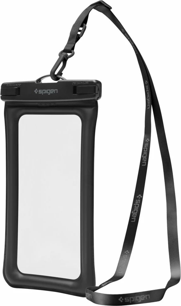 Mbështjellës Spigen Aqua Shield A610, për celular, IPX8, set 2 copë, i zi