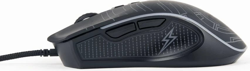 Maus për gaming Gembird MUSG-RGB-01, i zi