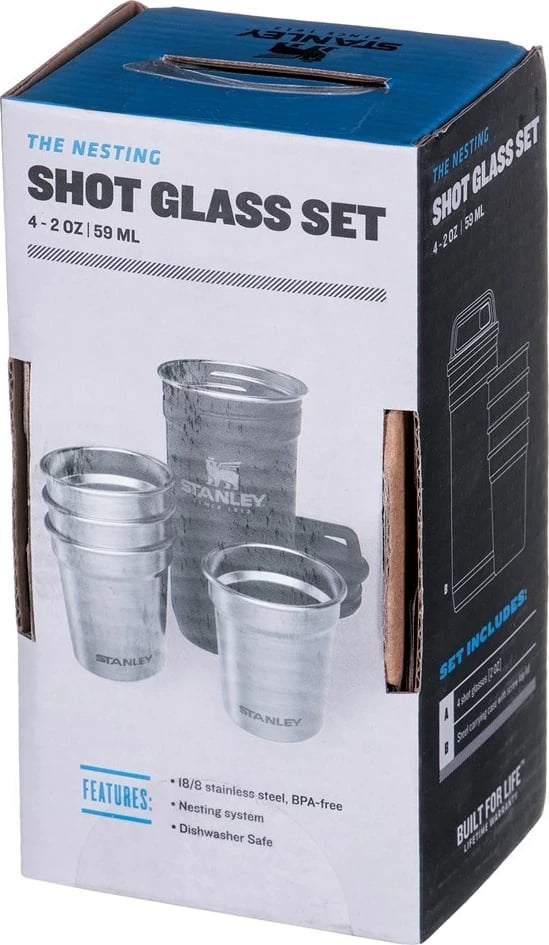Gotë metalike Stanley Adventure Matte Black 4 X 60 ml Gotë metalike Stanley Adventure Matte Black 4 X 60 ml