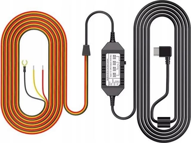 Adapter energjie USB-C për veturë, VIOFO, HK4-C, 12-24V, për T130
