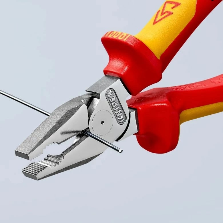 KNIPEX 02 06 180 pinca, e kuqe