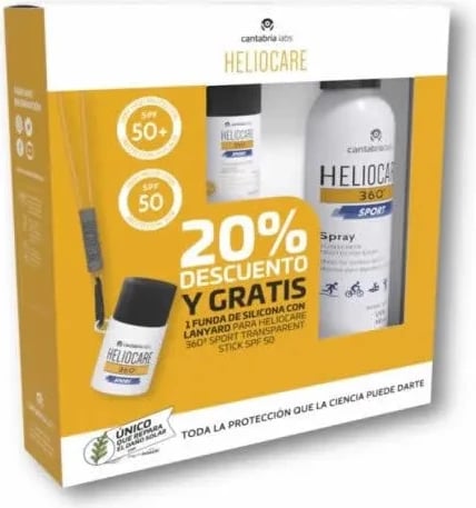 Set krem dielli sportiv HELIOCARE 360º SPF 50+, 3 copë, unisex