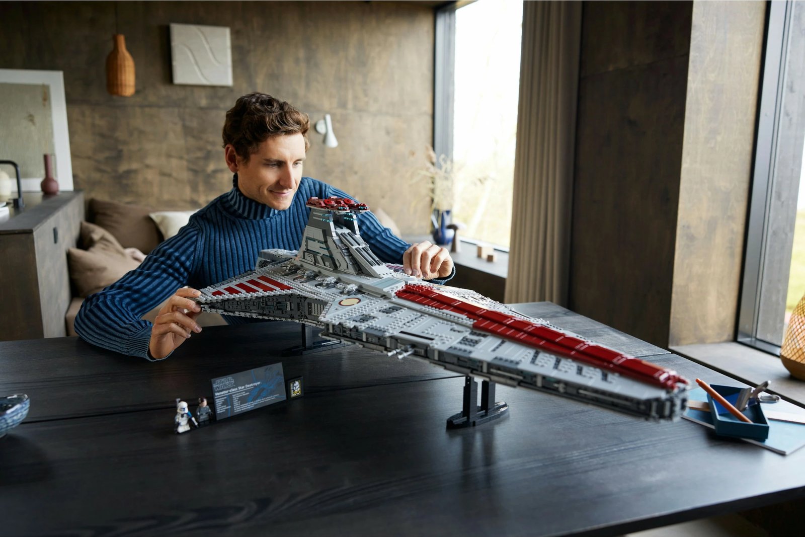 Set ndërtimi LEGO Star Wars Venator-Class Republic Attack Cruiser, 5374 pjesë, plastikë, shumëngjyrësh