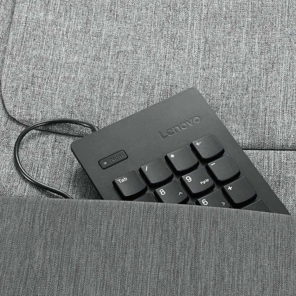 Tastierë numerike Lenovo KBD_BO Num Keypad 1, USB, 1 m, e zezë