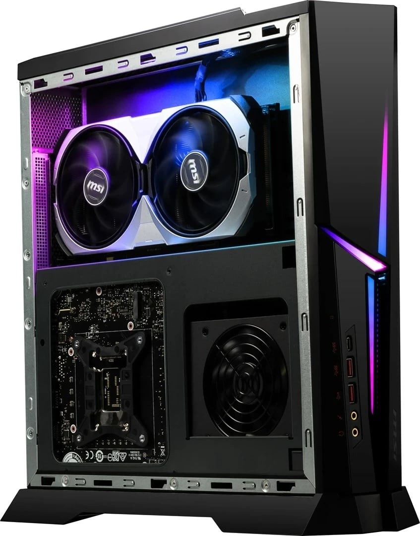 Kompjuter MSI MPG Trident AS 14NUE5-822EU, Intel Core i5, 1 TB SSD, NVIDIA RTX 4070, Zi