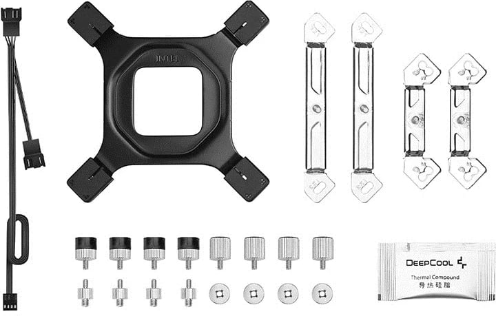 Ftohës Procesori DeepCool AG620 WH ARGB, 12 cm, Bardhë