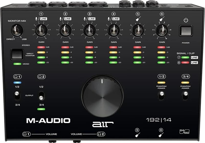 Interfejs audio M-AUDIO AIR 192|14, i zi