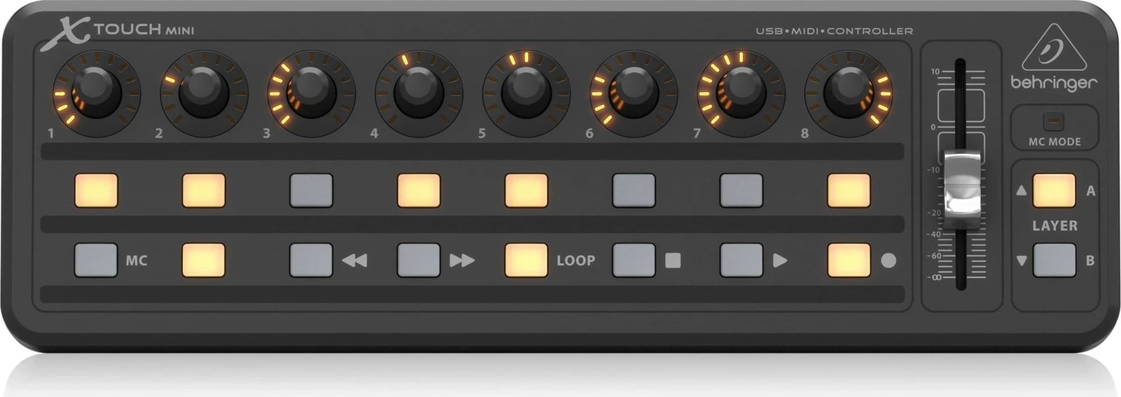 Kontroller USB Behringer X-TOUCH MINI, i zi