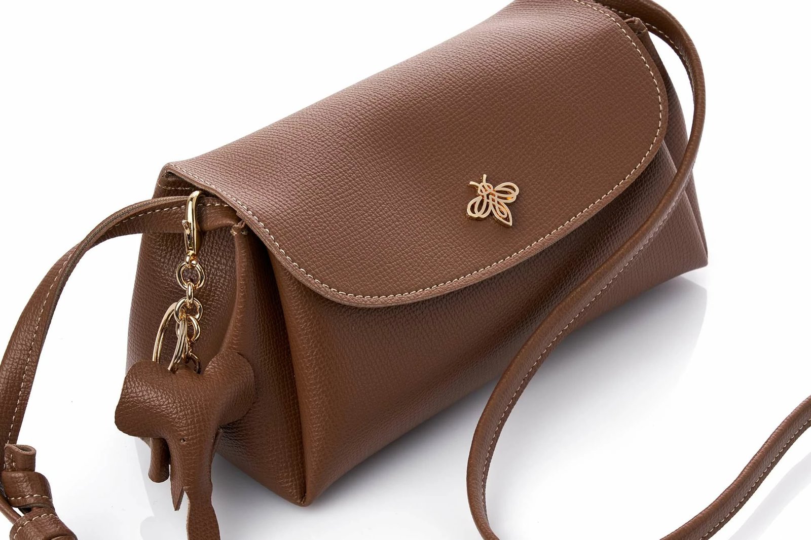 Çantë supi Lucky Bees, Ava, ngjyrë kafe e hapur