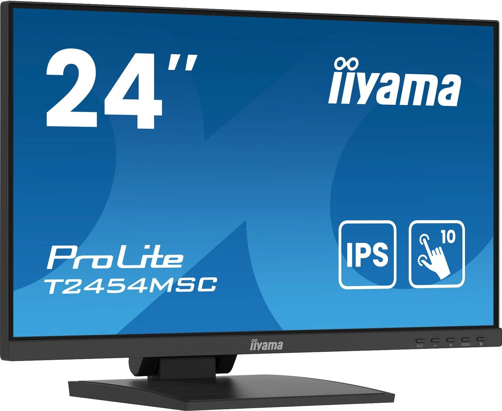 Monitor iiyama ProLite T2454MSC-B2AG 24 inç, Full HD, Touchscreen, IPS, i zi