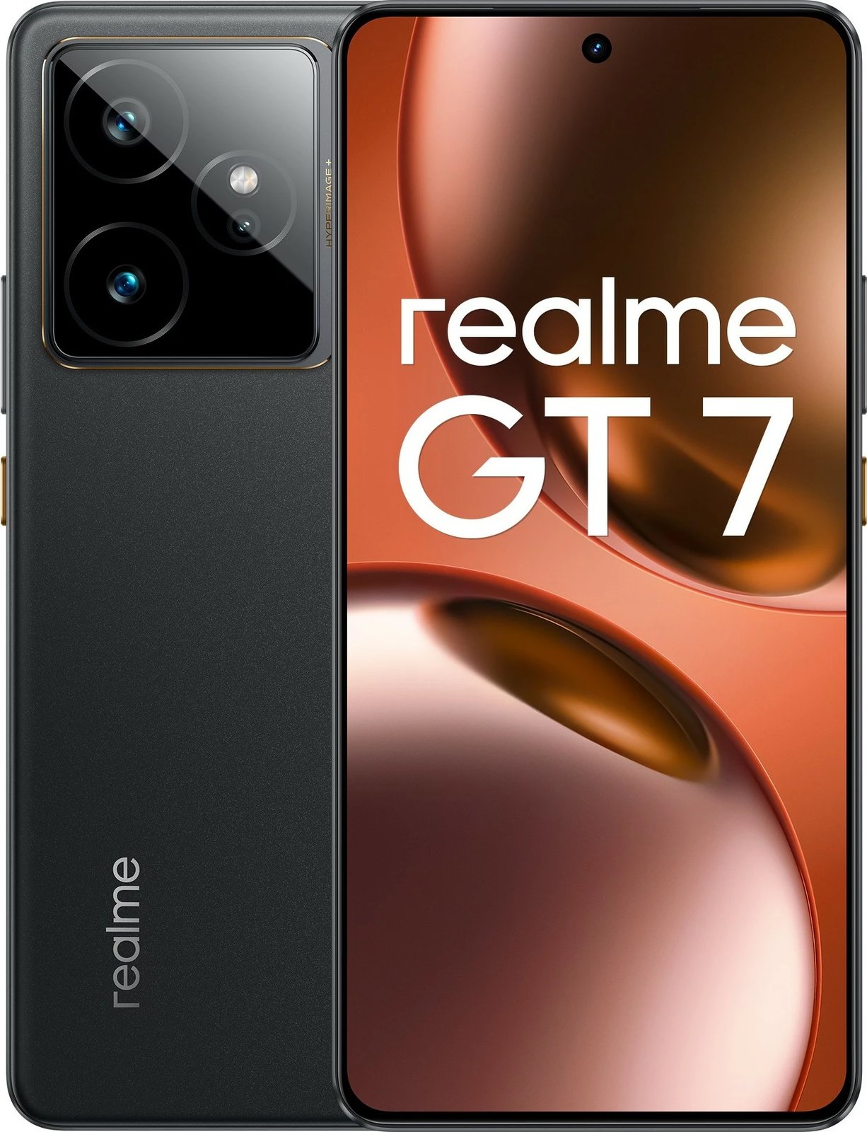 Celular Realme GT 7, 12GB RAM, 256GB, 50MP, IceSense Black Celular Realme GT 7, 12GB RAM, 256GB, 50MP, IceSense Black