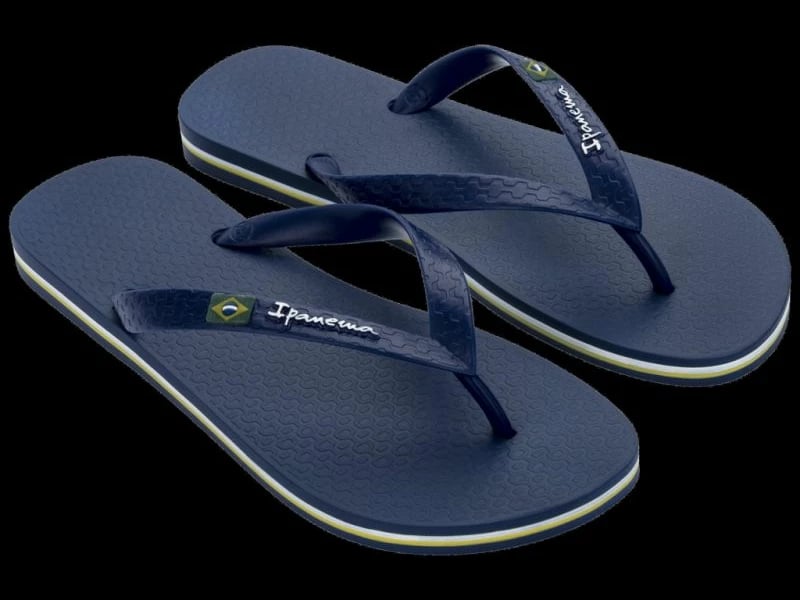 Flip-Flops Iguana për meshkuj dhe femra, të kaltra