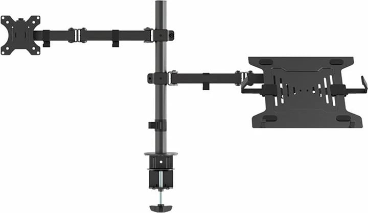 Mbajtëse tavoline për monitor dhe laptop Neomounts FPMA-D550NOTEBOOK, e zezë