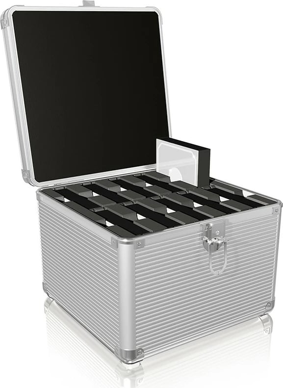 Kasë ICY BOX IB-AC628, për 10 HDD 2.5/3.5", metal/plastik, ngjyrë argjendtë