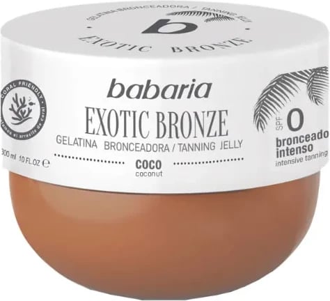 Xhel për nxirje Babaria Exotic Bronze kokos 300ml