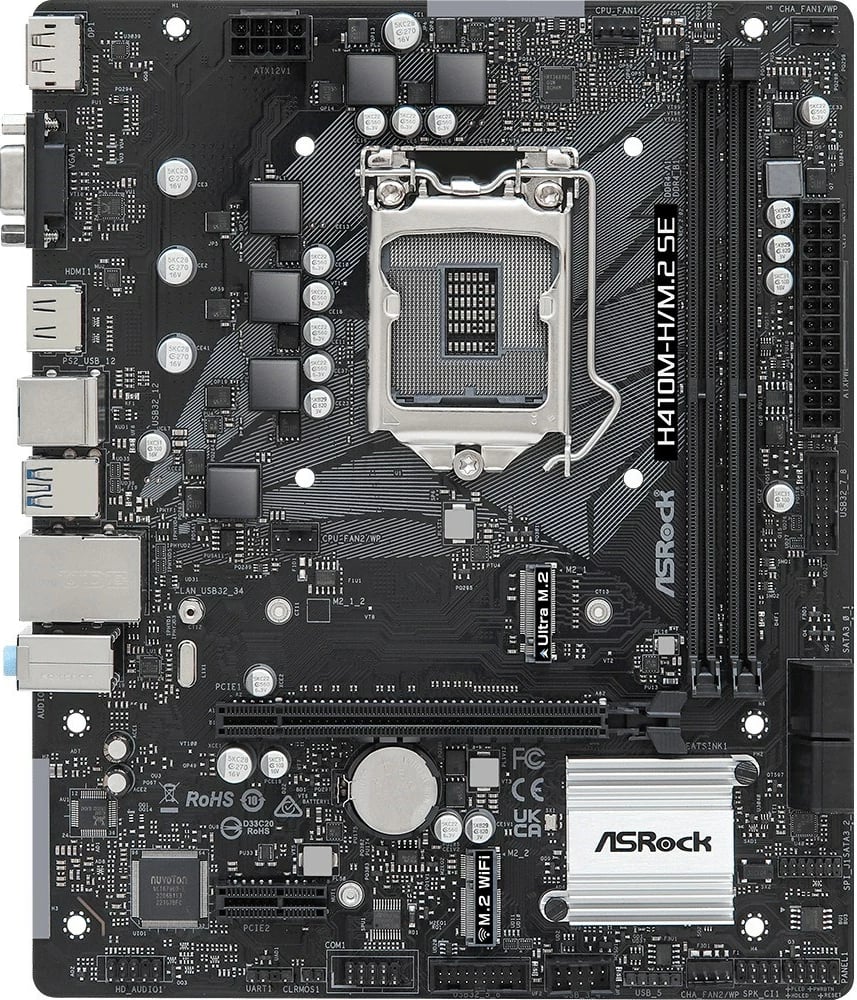 Pllakë amë Asrock H410M-H/M.2 SE