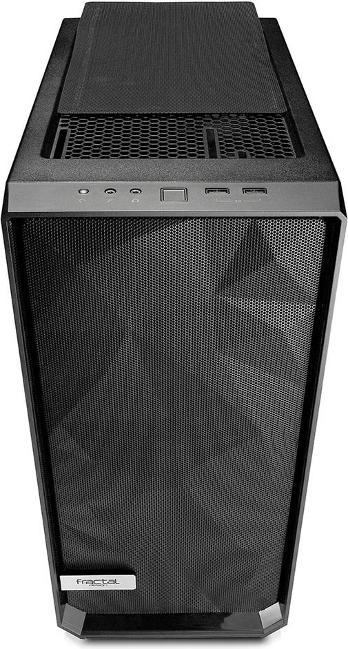 Kasë Fractal Design Meshify C, Midi Tower, PC, ATX, ITX, micro ATX, e zezë Kasë Fractal Design Meshify C, Midi Tower, PC, ATX, ITX, micro ATX, e zezë