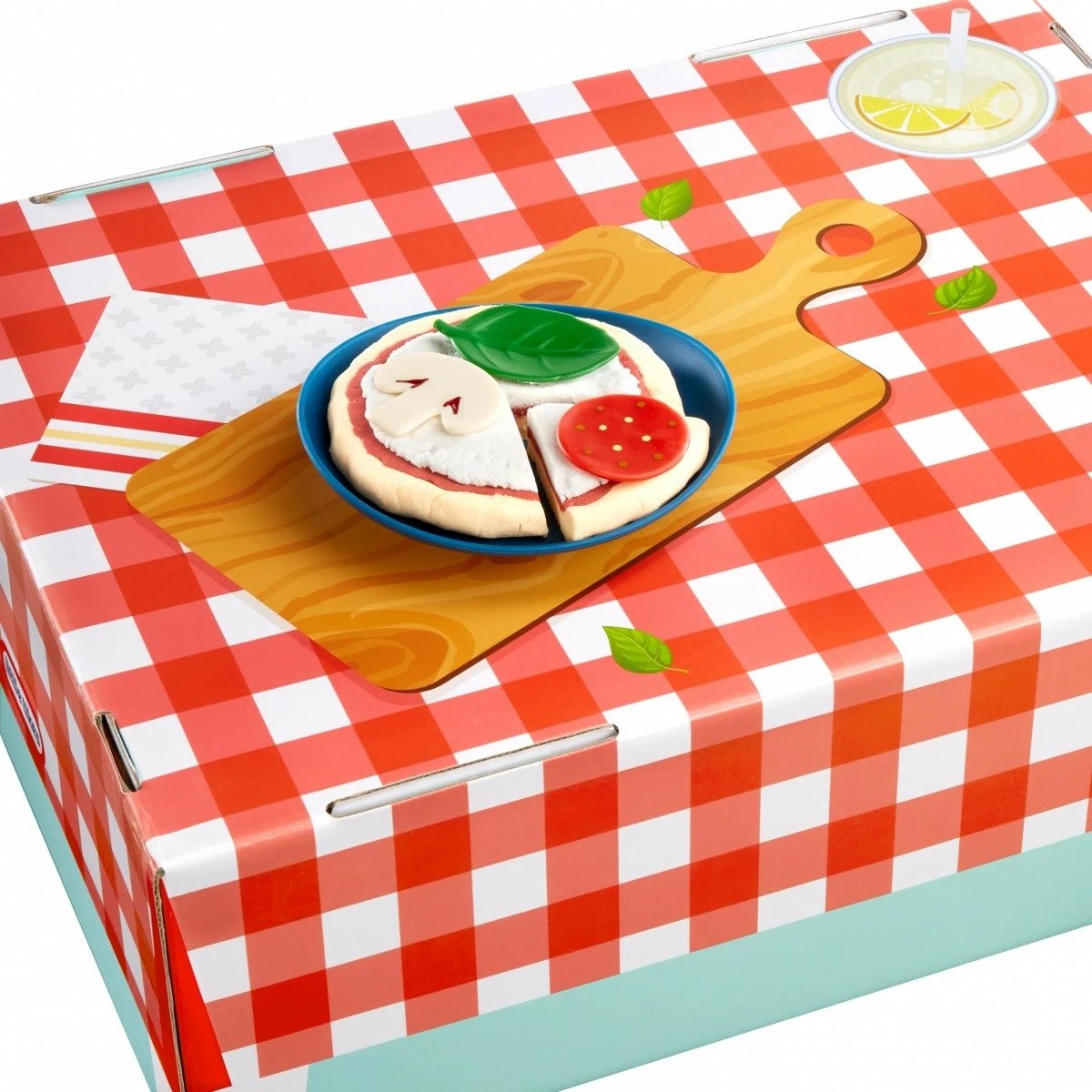 Set lodrash për picë Little Tikes Creative Chefs Pizza Kit, shumëngjyrësh