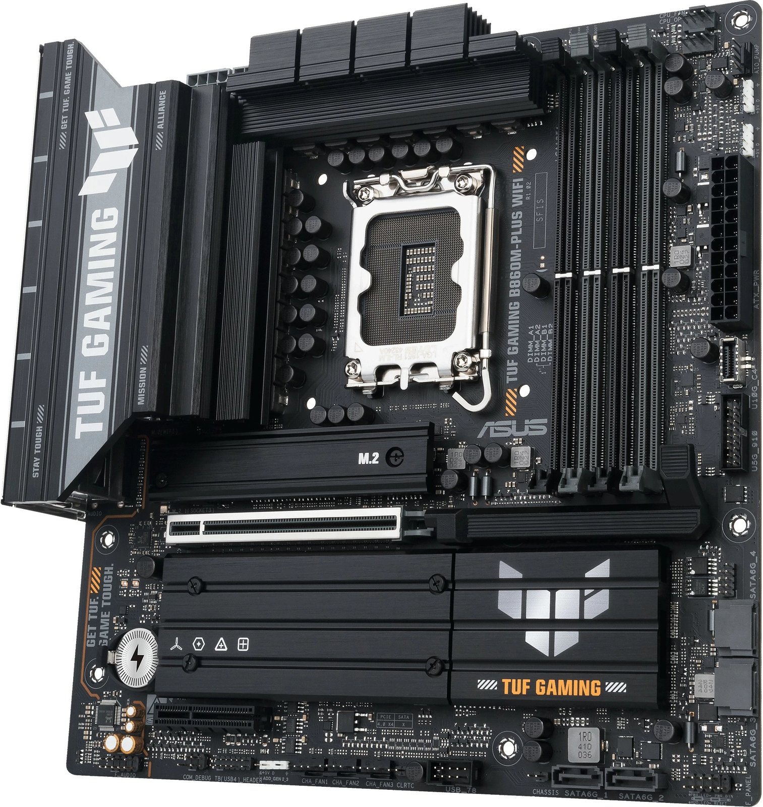 Pllakë amë ASUS TUF GAMING B860M-PLUS WIFI, LGA1851, micro ATX