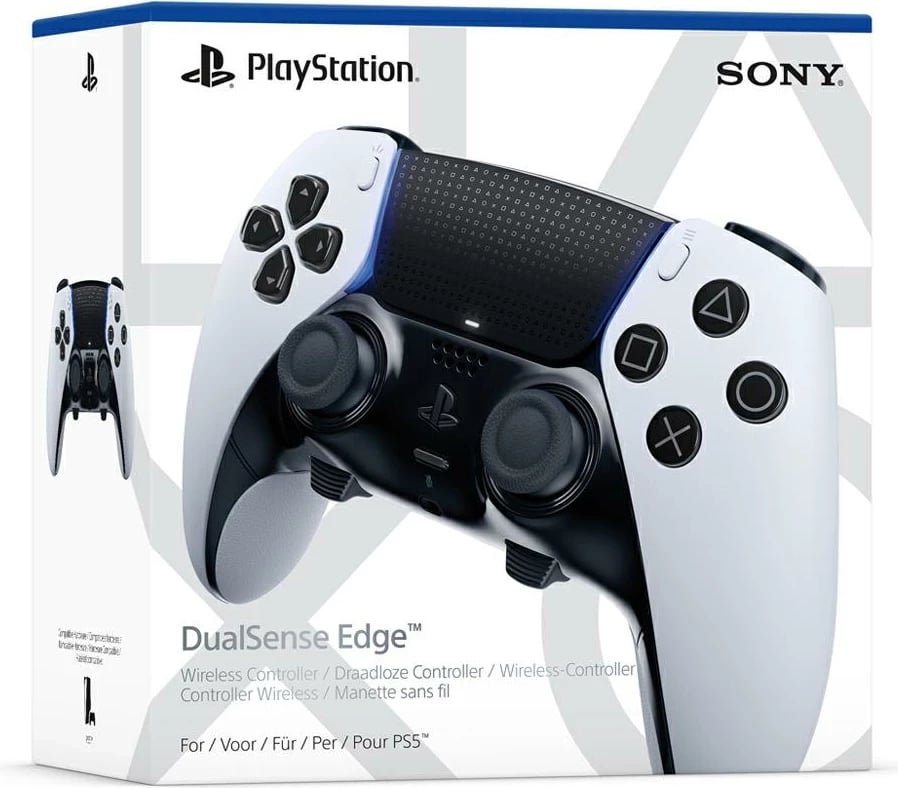 Kontroller DualSense Edge Sony PS5, Bardhë