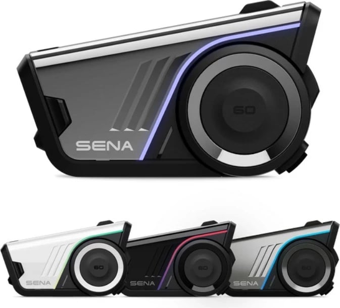 Interkom motoçiklete SENA 60S-01, Bluetooth 5.3, Gri
