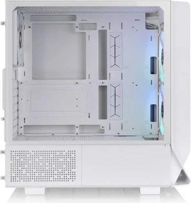 Kasë Thermaltake Ceres 330 TG ARGB Snow White, Midi Tower, xham i temperuar, ARGB, e bardhë