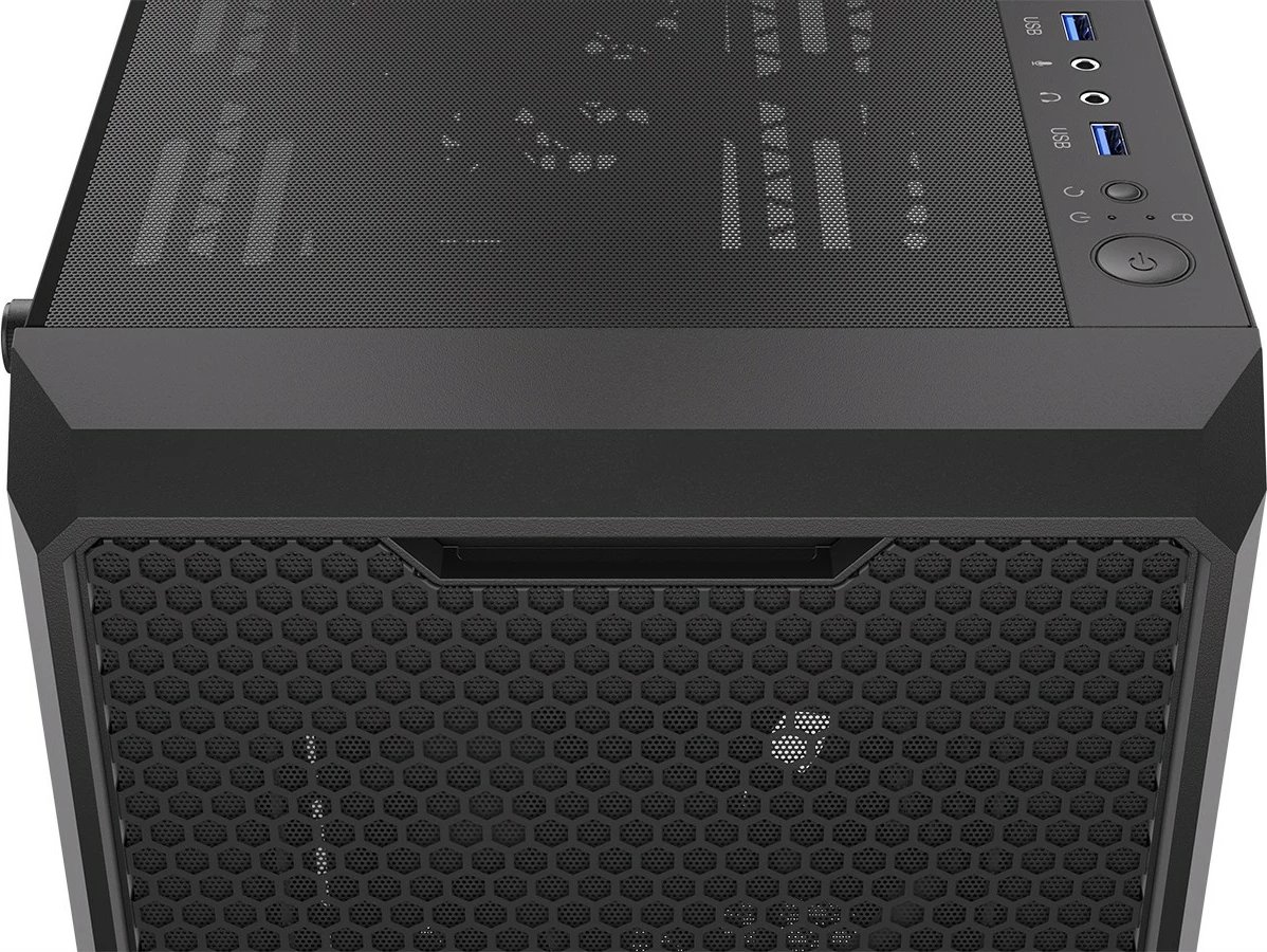 Kasë Endorfy Regnum 400 Air, Midi Tower, Tempered Glass, E zezë