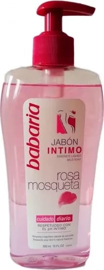Lëng sapuni intim për femra Babaria Rosehip Oil 300ml