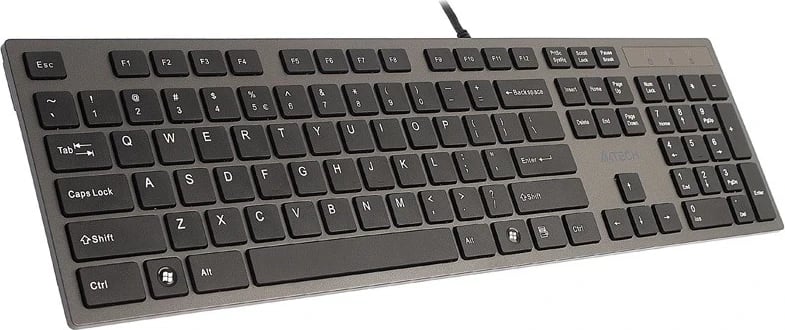 Tastierë A4 TECH KV-300H, USB, QWERTY, Gri