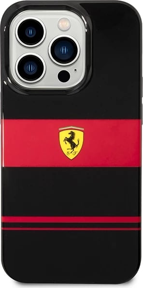 Mbështjellës Ferrari Combi MagSafe për iPhone 14 Pro 6.1", i zi