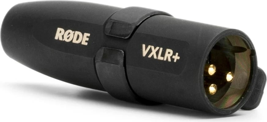 Adapter kabllo RØDE VXLR+, 3.5mm TRS mini-jack në XLR, Zi