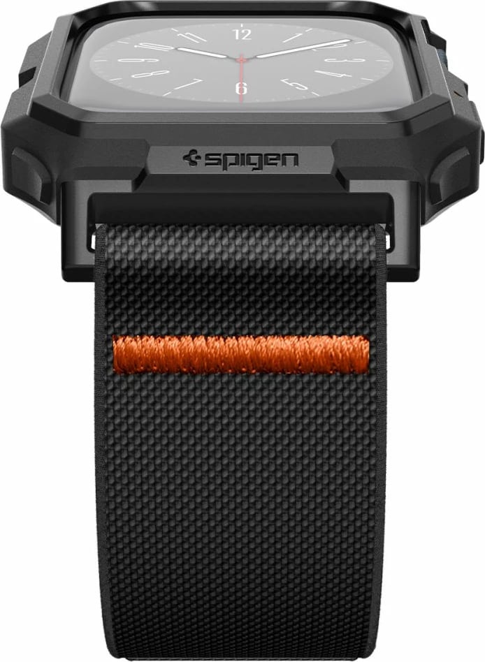 Mbështjellës Spigen Lite Fit Pro me rrip për Apple Watch 4/5/6/7/8/9/SE 44/45mm, e zezë