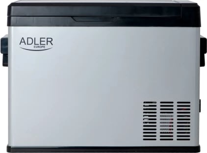 Frigorifer portativ me kompresor, Adler, AD 8081, 40L, ekran LCD, diapazon -20°C deri +20°C, gri/zi