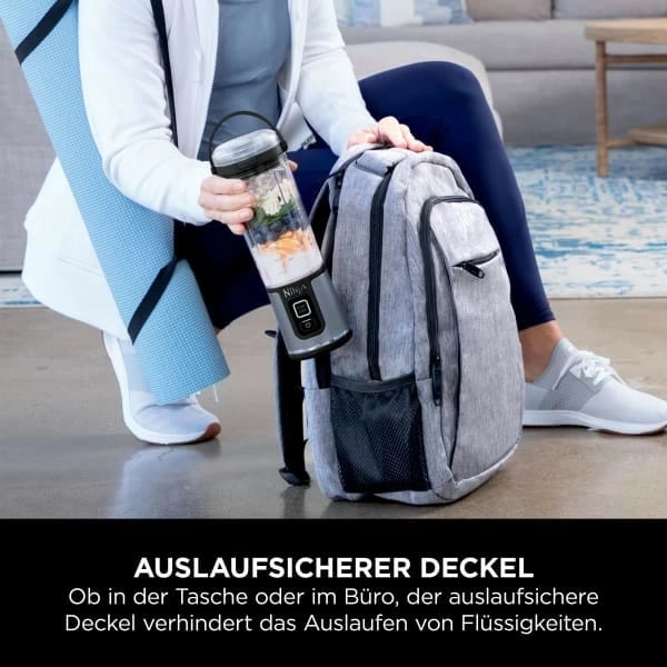 Mikser portativ Ninja BC151EUBK Blast, pa kabllo, i zi