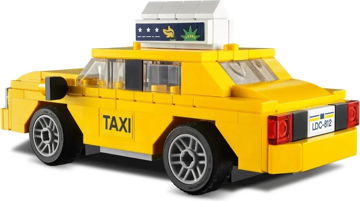 Set LEGO Creator 40468, Taksi Verdhë