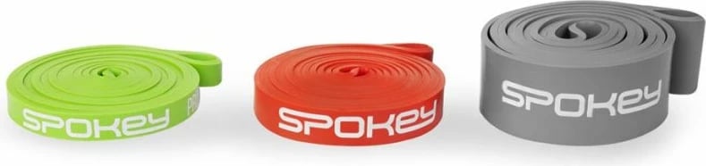 Set i Shiritave të Rezistencës Spokey Power për Stërvitje, 3 copë