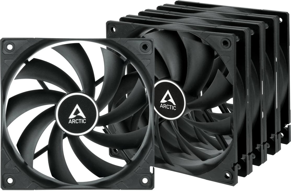 Ventilator kase ARCTIC F12, 120mm, set 5 copë, i zi
