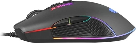 Maus FURY Scrapper Gaming, 6400 DPI, USB, I zi