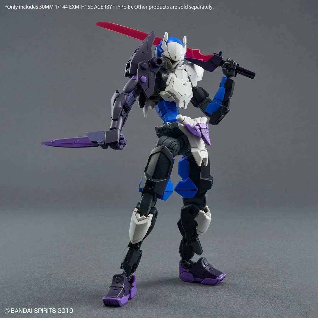 Model plastik Bandai 30MM EXM-H15E Acerby Type-E, 1/144