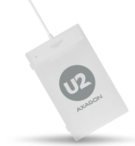 Kasë e jashtme AXAGON ADSA-1S për SSD/HDD 2.5", USB 2.0, e bardhë