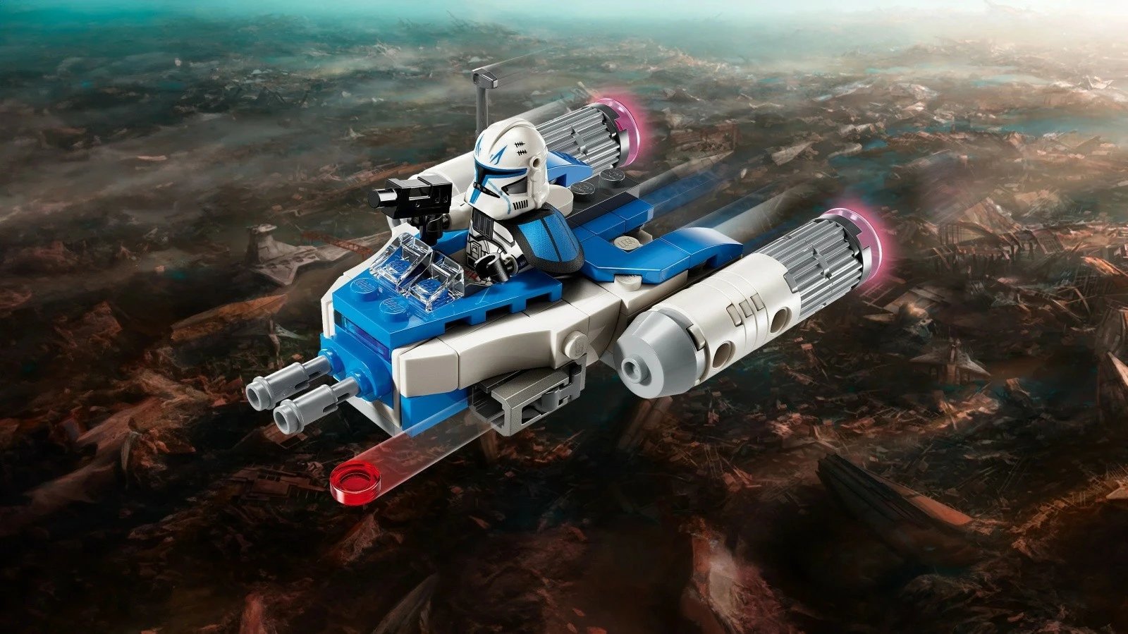 Set LEGO Star Wars Microfighter Y-Wing Captain Rex 75391, 99 pjesë, plastikë