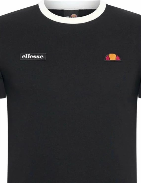 Maicë për meshkuj Ellesse, e zezë