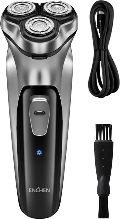 Makinë rroje elektrike ENCHEN Blackstone, me trimer, Silver