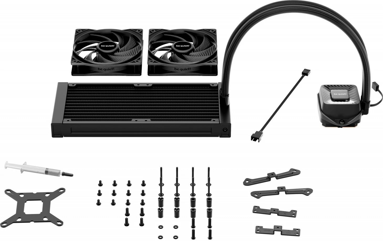Ftohës uji për procesor be quiet! Pure Loop 3, 240mm, 2 ventilatorë, i zi