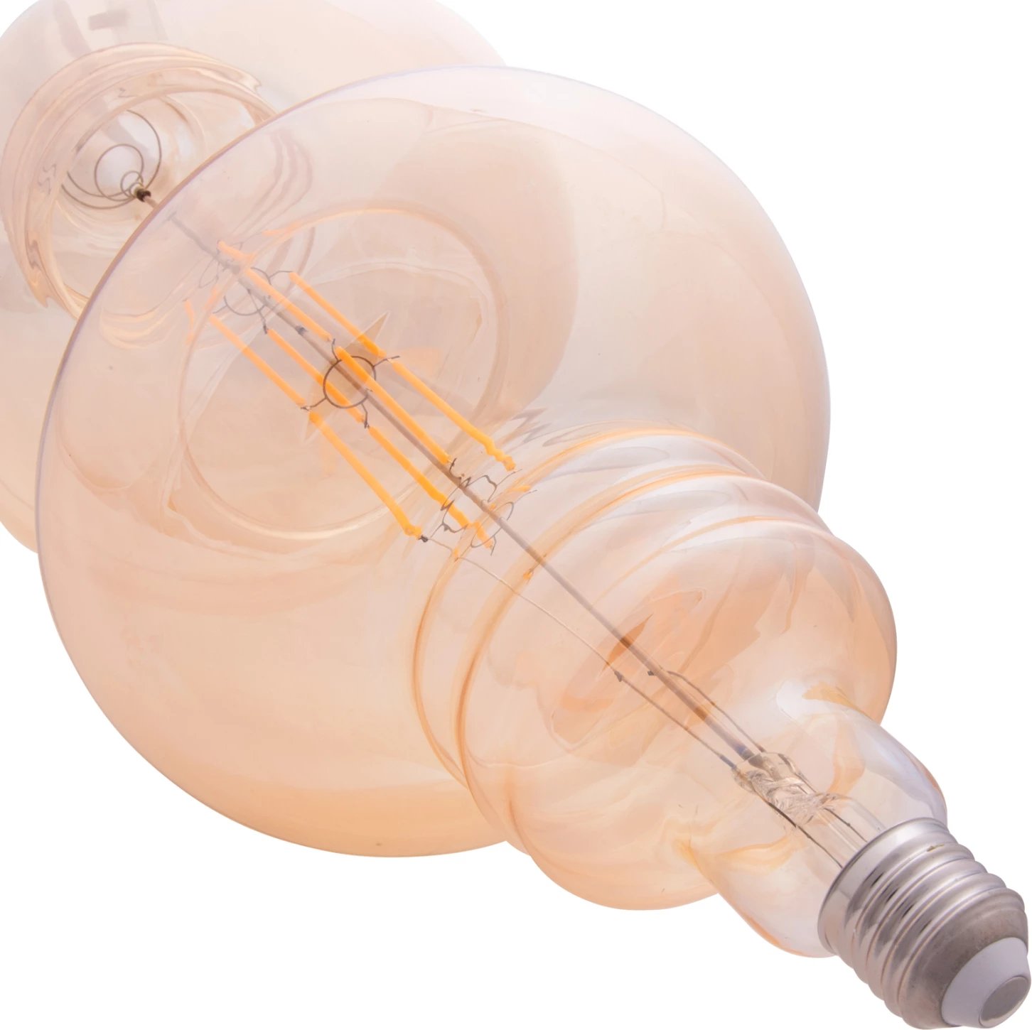 Llambë LED filament, 8W, E27, 3000K, ngjyrë ari, e zbehtë, FH4053.02